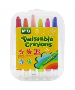 Twistable Crayon Mg 12/Pack Agmx4332