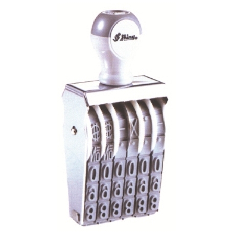 Stamp Shiny N26 Numberer Stamp 7Mm 6-Band