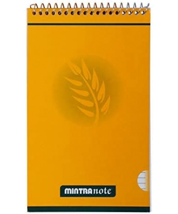 Writing Pad Mintra 14X20.3 Ruled 60Sheets Spiral White 10008