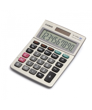 Calculator Casio Ms100 10 Digits Mini Desk Type