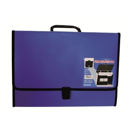 Expanding File Bindermax F/C 12 Pockets W/Handle Fl-01H