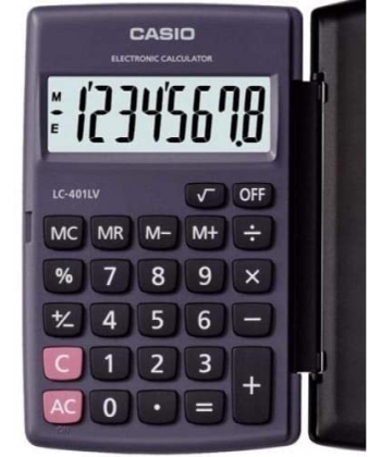 Calculator Casio Lc401 8 Digits Pocket Calculator