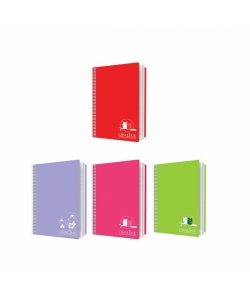 Notebook Bassile Freres Opaline 74072 A5 Seyes 72 Sheets 70G Spiral