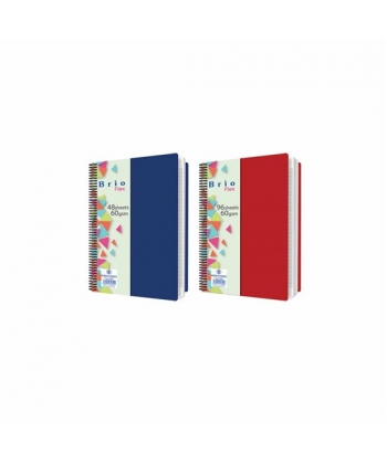 Notebook Bf Brio Flex A5 Seyes 72Sh 60G Spiral F64072