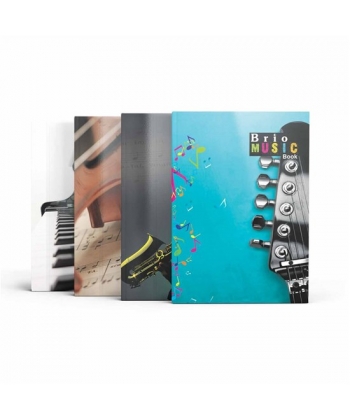 Music Book Bassile Freres Brio 490126 A4 16 Sheets 21X29.6Cm 80gm