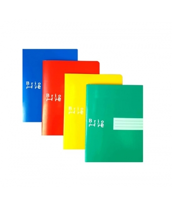 Notebook Bf Brio A5 Seyes 48Sh 60G Assorted 60048