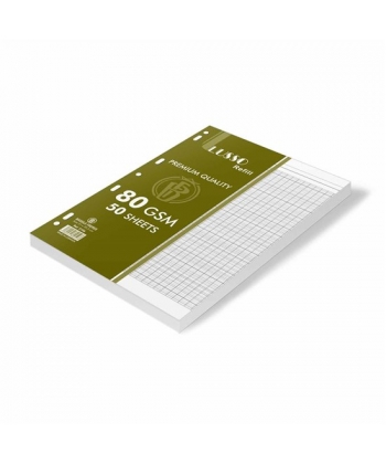 Filler Paper Bf Lusso A4 Seyes 80G 50Sh 2106