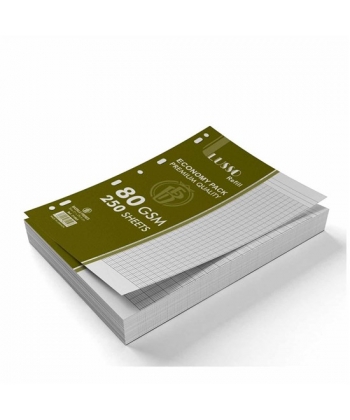 Filler Paper Bassile Freres Lusso 21065 A4 Seyes 80gm 250 Sheets