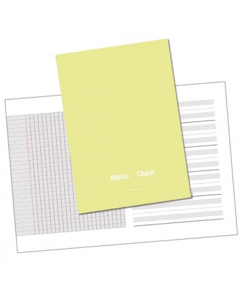 Music And Chant Book Bassile Freres Opaline 490146 A4 16 Sheets 21X29.6Cm 80 gm
