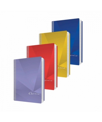 Notebook Bassile Freres Genio 70072 A4 Seyes 72 Sheets 70gm Spiral