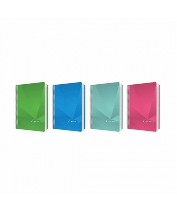 Notebook Bassile Freres Genio 75072 A5 Seyes 72 Sheets 70gm Spiral