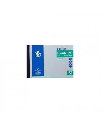 Receipt Book Bassile Freres 643 NCR 3 Copies 25 sheets 12X17cm