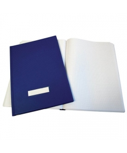 Record Book Bassile Freres 370 Squares 5Mm Foolscap Pvc 96 sheets