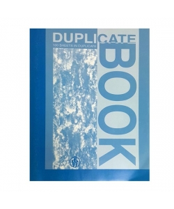Duplicate Book Bassile Freres 1660 A4 Upright 100 sheets 21.5X27 cm