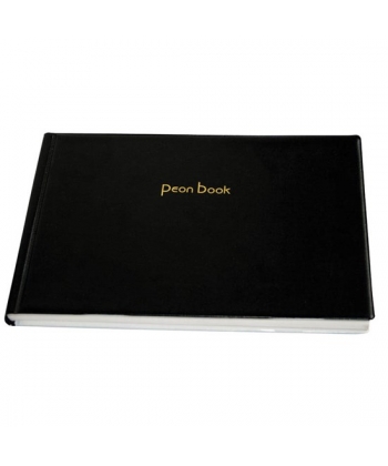Peon Book Bassile Freres 800 Medium 100 sheets 22.5X15cm Black