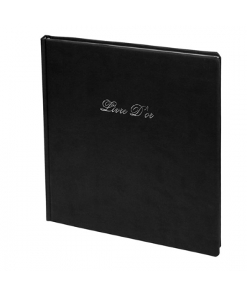 Gold Book Bassile Freres 3050.Bk 102 sheets29X29Cm Black