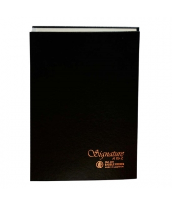 Signature Book Bassile Freres 221 A-Z Regular Cover