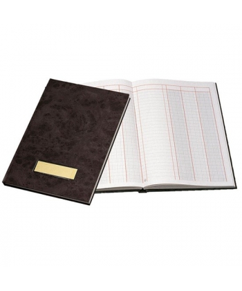 Office Book Bassile Freres 3760 3 Columns 100 sheets 17.5X24.5Cm