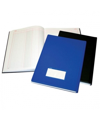 Journal Office Book Bassile Freres 1375/1 3 Col.Numbered 96sheets Pvc 17.5X24.5Cm