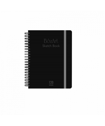Sketch Book Bassile Freres Bozart A4 80 sheets 120gm Spiral 15034