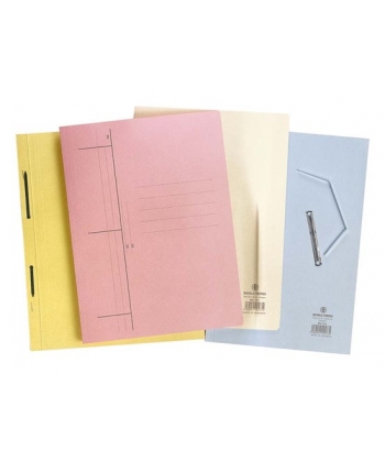 File Cardboard W/ Fastener Bassile Freres 579.Bl 21Cm 240gm Blue