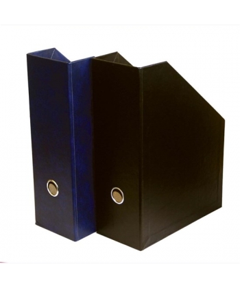 Magazine Rack Bassile Freres 1790.Bk Cardboard 31X23X10Cm Black