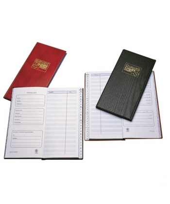 Index Bassile Freres 1754 Blue Paper Plastic Cover Arabic