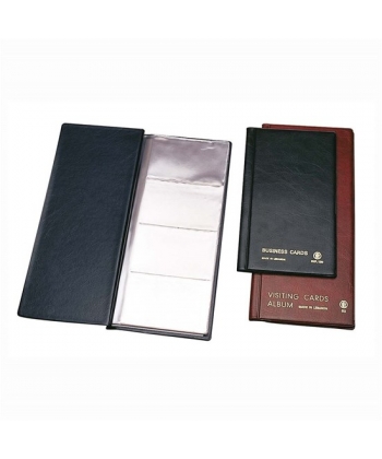 Business Card Album Bassile Freres 180 Pvc 72 Cards