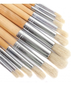 Brush Colour Magus Round Bristle Hair 12/Pack 582