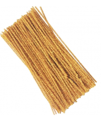 Chenille Stems Hands On Crafts 06 Mm 48/Pack 30Cm Glitter