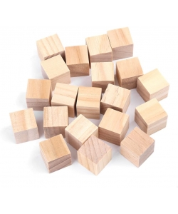 Wooden Craft Supplies Hands On Crafts Blocks Natural Cr036