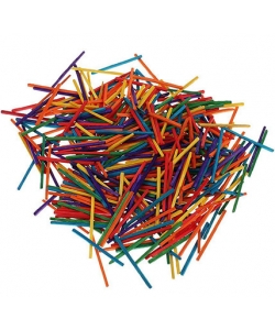Wooden Craft Supplies Hands On Crafts Math Sticks Small Assorted Cr012