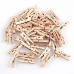 Wooden Craft Supplies Hands On Crafts Clip 3.5Cm 20/Pack Natural 14Bs185