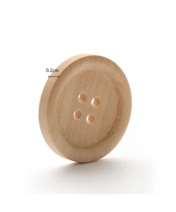 Wooden Craft Supplies Hands On Crafts Buttons Natural Cr070