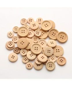 Wooden Craft Supplies Hands On Crafts Buttons Natural Cr070