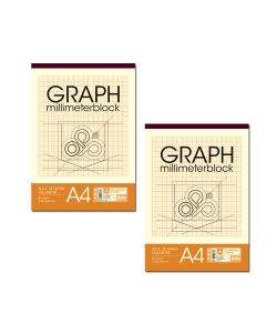 Graph Pad Opp A4 21X29.7 cm 50 Sheets 80gm 0673275N