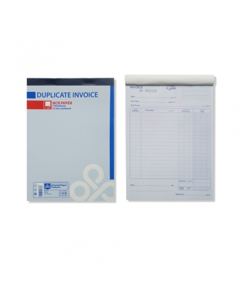 Invoice Book Opp 2 Copies Ncr 50 Sheets 17X24Cm Dd0014