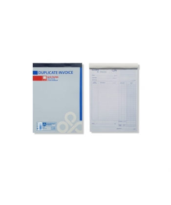 Invoice Book Opp 2 Copies Ncr 50 Sets 12X17 Cm Dd0016