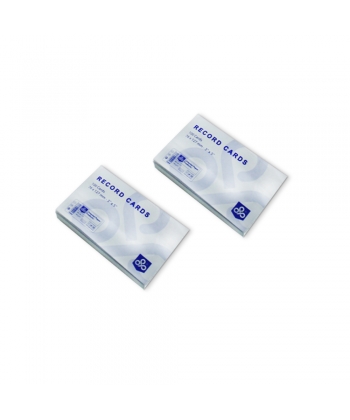 Record Card Opp Lines 7.5X12.6Cm 180gm 100 Cards Re1127