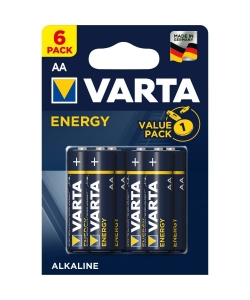Battery Varta AA Pack 6Pcs Alkaline