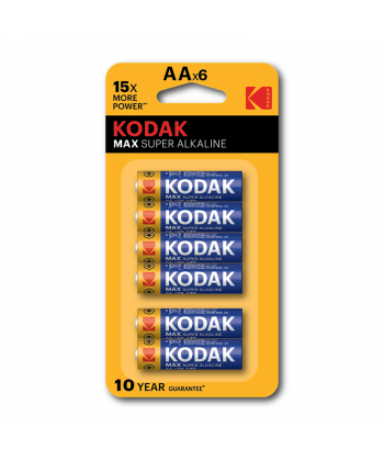 Battery Kodak Aa 4+2 Pcs Small Size