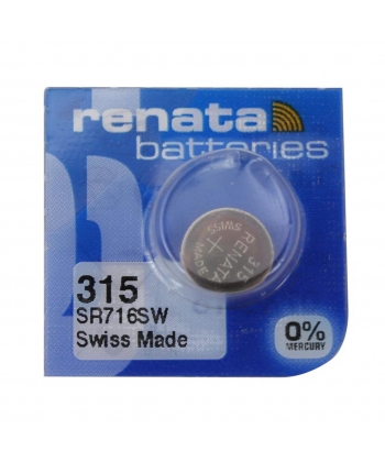 Battery Renata 315/319/341/346/751