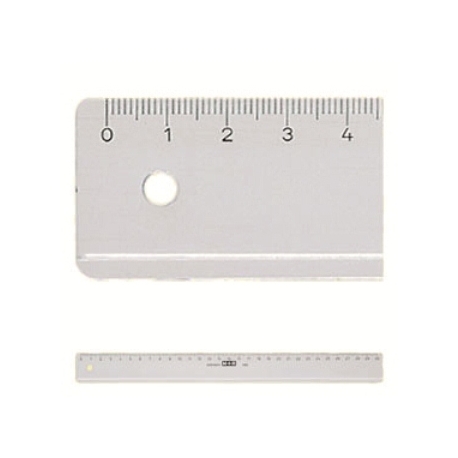 Ruler M+R Plastic 30Cm Clear Transparent 1130 0000