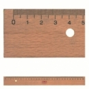 Ruler M+R Wooden 16Cm 1917 0090