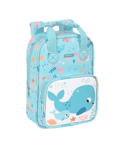Backpack Prescolar Whale With Handles Small 28Cm 642289765
