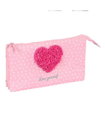Pencil Case Heart 3 Comp. 842227744