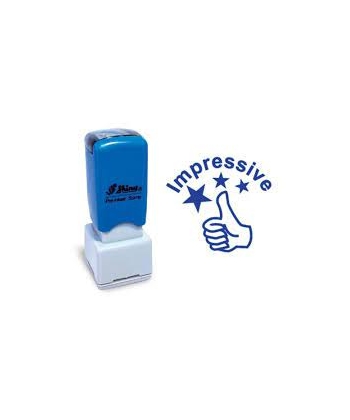 Stamp Shiny Pre-Inked "Impressive"