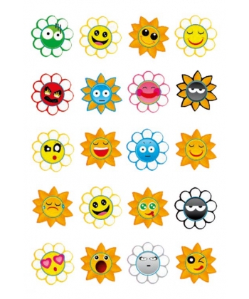 Sticker Herma Magic Crazy Suns Puffy 3668