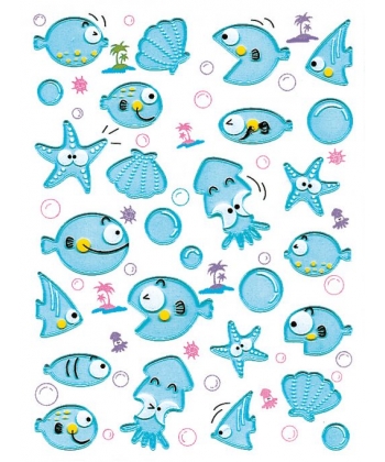 Sticker Herma Magic Fish Puffy 6109