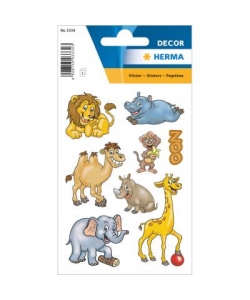 Sticker Decor Zoo Animals